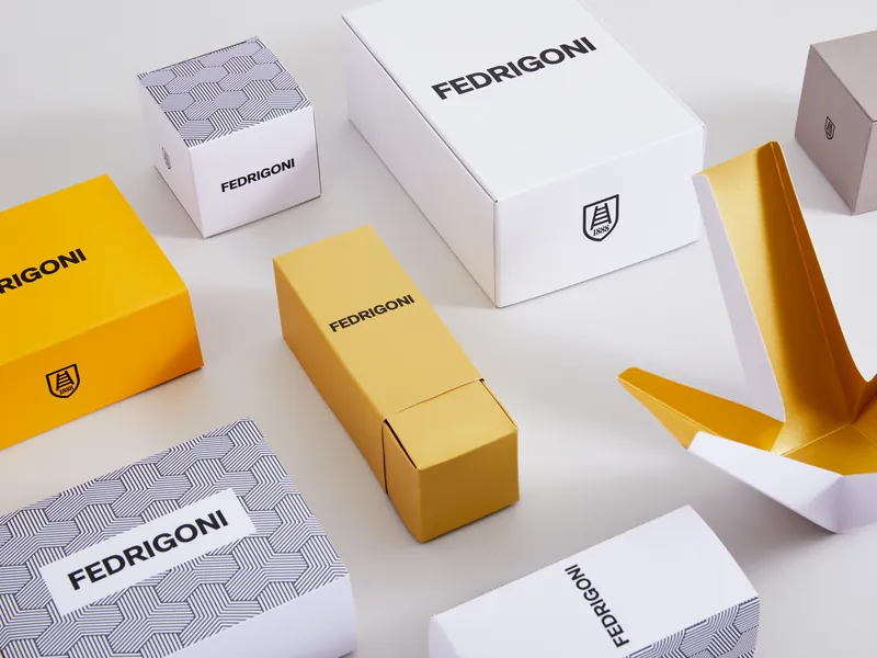 Boîtes et étuis en papiers Fedrigoni